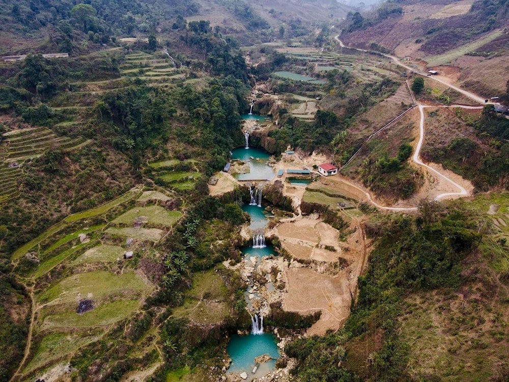 Khám phá dòng thác 7 tầng đầy hùng vĩ tại Sơn La